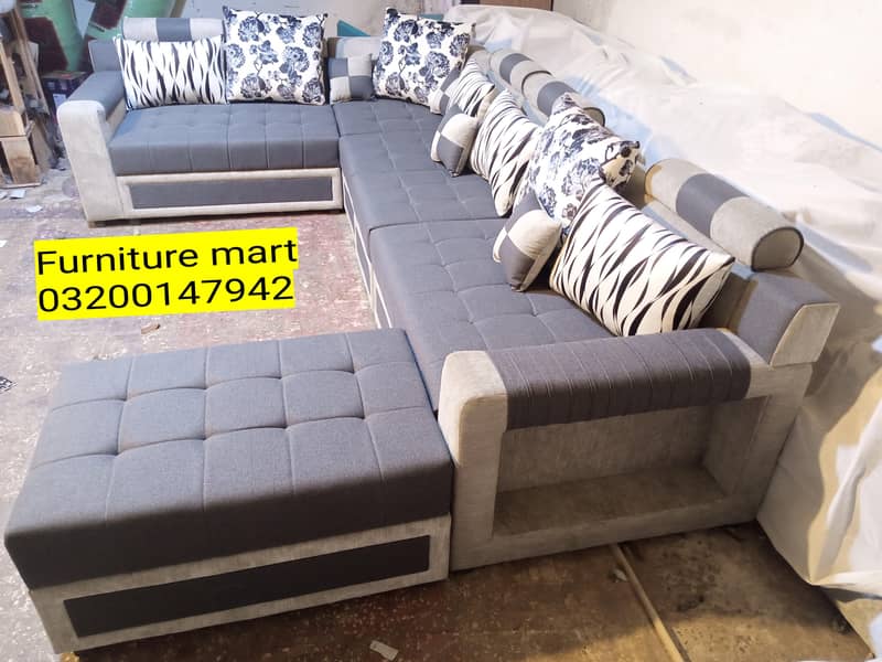 8 seater sofa set/sofa set/L shape sofa/L shape sofa/corner sofa 4