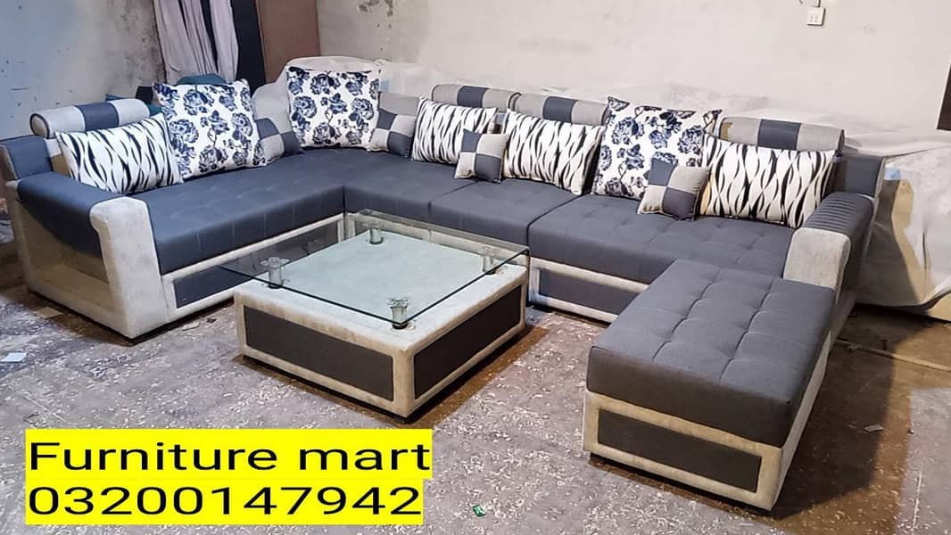 8 seater sofa set/sofa set/L shape sofa/L shape sofa/corner sofa 5