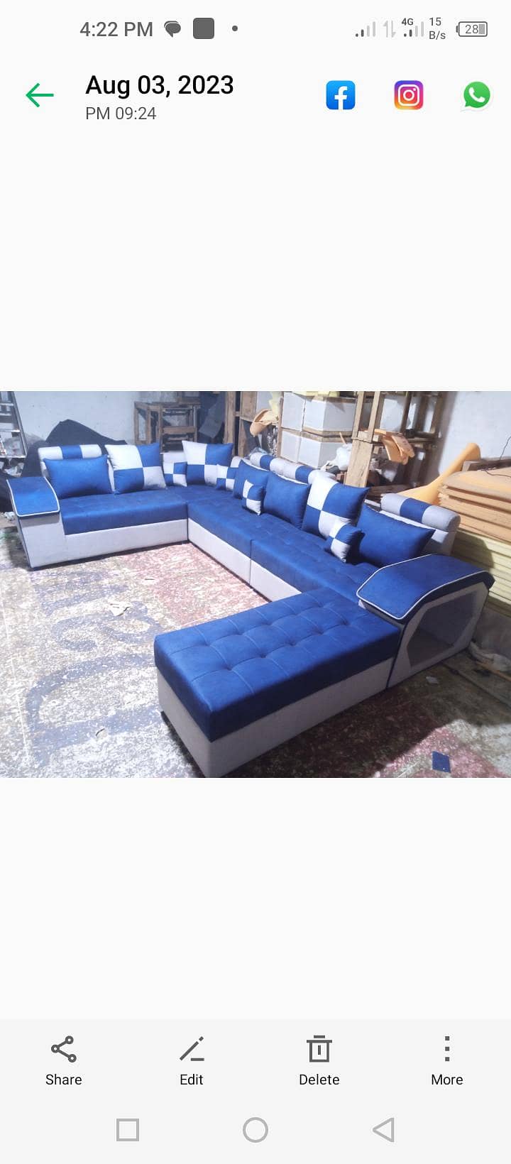 8 seater sofa set/sofa set/L shape sofa/L shape sofa/corner sofa 7