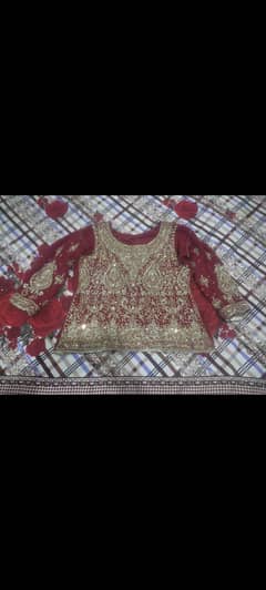 I am selling my wedding dress I just wore it for 4 hours it's all new.