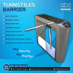 Turnstile Barrier Gate Full Height and Waist Height Fresh Stock Avail