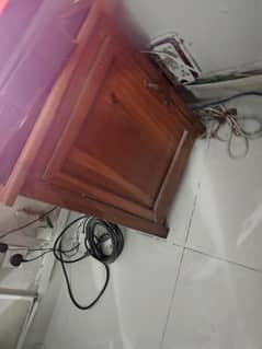 small wooden cupboard/ table