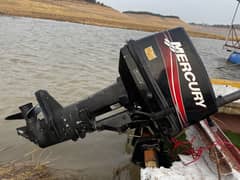 Mercury 8hp with Boat