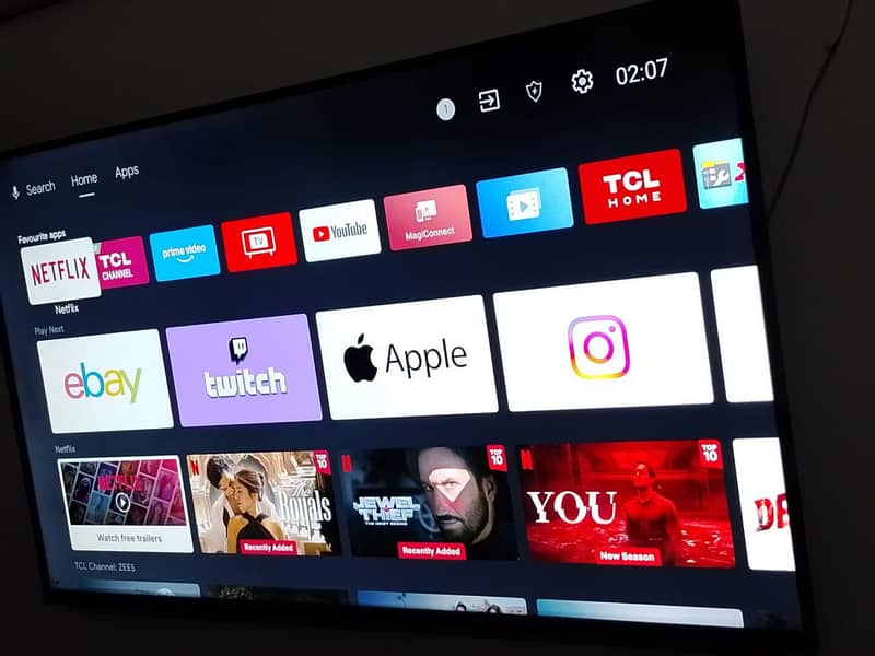 TCL 55inch P615 scratchless condition brand new condition 1