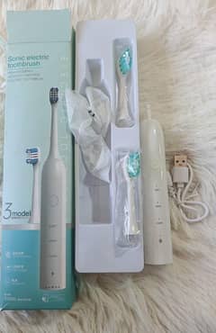Sonic Electric Toothbrush Waterproof Rechargeable with 3 modes