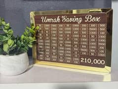 umra saving box iske andar paise jama hote Hain