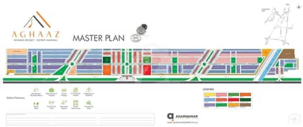 A 10 Marla PLot in Block C (Facing Main Boulevard) in Aghaz Housing So