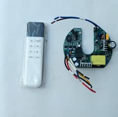Ceiling Fan AC and DC Circuit along  with Remote Control