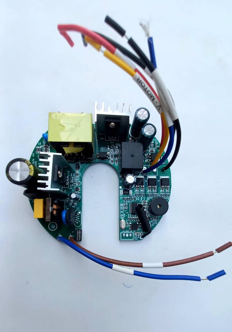 Ceiling Fan AC and DC Circuit along  with Remote Control 5