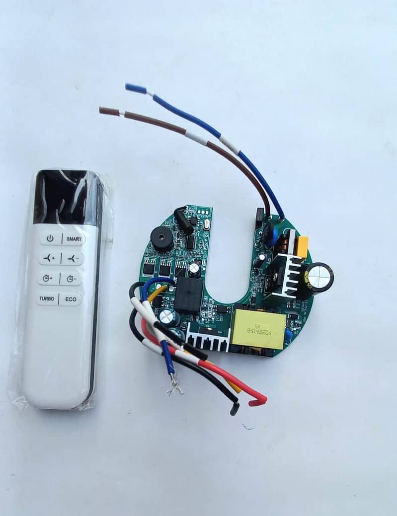Ceiling Fan AC and DC Circuit along  with Remote Control 7