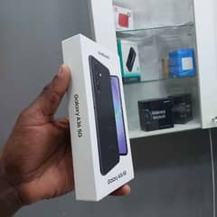 Samsung a36 storage 256 GB this company packed device new box pack