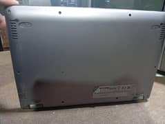 hair touch laptop