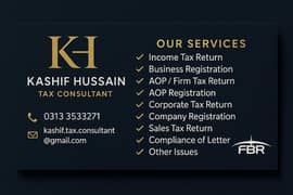 Income Tax Sale Tax Consultant