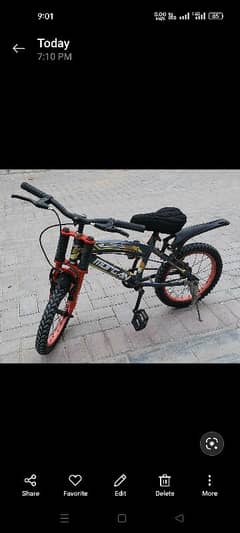 16 size Good Condition Bike For Sale. . .