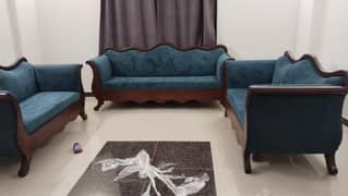 Sofa Set // 5 sofa 7 Seater // Wooden  Sofa