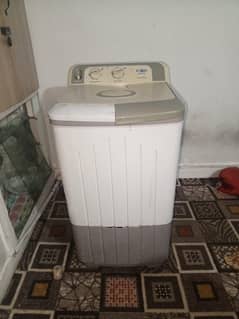 washing machine motor and body