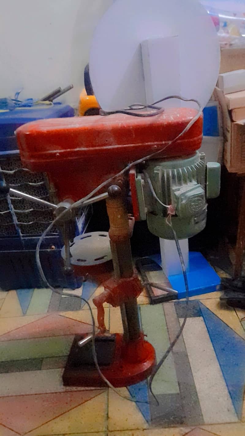 running position dril machine or      welding machine available 1