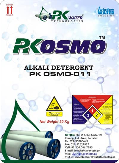 RO cleaning chemical PK OSMO-011 Alkali Detergent