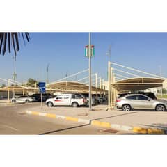 Tensile Pvc Parking | Parking Shade | Canopy | Wall mount | Sun shade