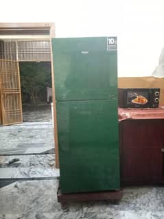 Haier Refrigerator HRF-306 EPG GREEN  in working and new  Condition