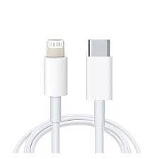 iPhone type c to lightning and type c to type c charger 0