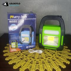 Work Light with 3 Light Modes Solar & USB Charging, Emergency Light