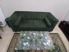 Green Sofa Set