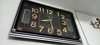 luminous wall clock