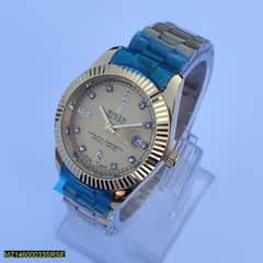 Men's classic  analogue rolex watch