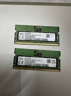 DDR5 Ram 8GB*2 5600 hz