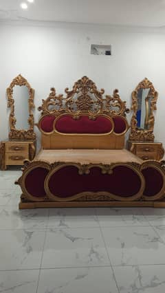Bed/wooden bed/luxury bed/king size bed/double bed/bed for sale