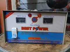 BEST POWER "Stabilizer for Sale – Excellent Condition"