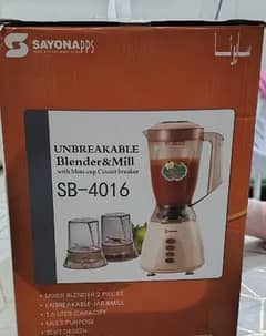 sayona juicer + blender brandnew