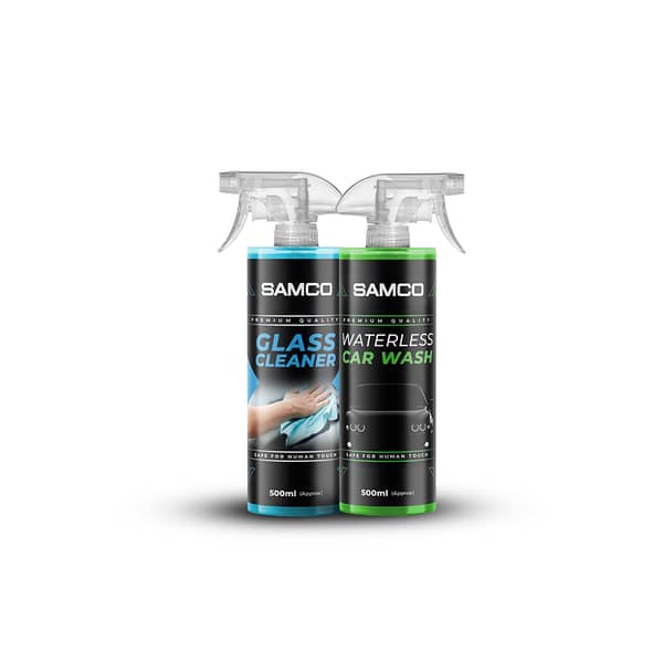 Samco Waterless Car Wash and Glass Cleaner Set