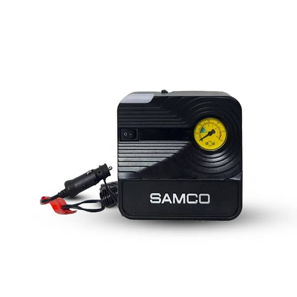 Samco Car Aircompressor/Tyre Inflator With LED Light – SM03