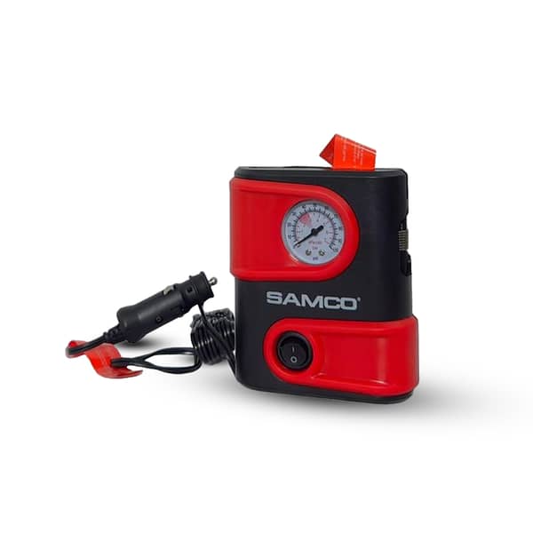 Samco SM1610 Car Tyre Inflator and Air Compressor with LED Light