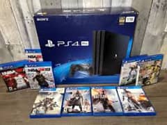 Game PS4 pro 1 TB complete box 03482646919 my WhatsApp