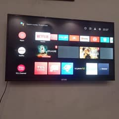 Tcl smart android led 40" inches
