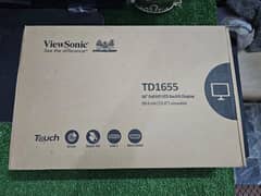 ViewSonic TD1655 16" Portable Full HD Touch Monitor – Like New