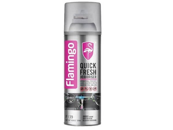 Flamingo Quick Fresh Deodorizer - 220ml | Antibacterial | Eradicate Odors