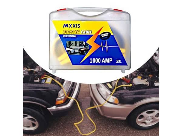Maxxis 1000 AMP Booster Cable for Heavy Duty Jump Starting