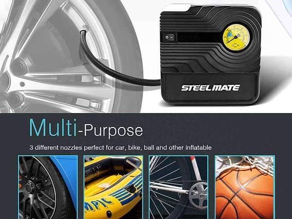 Steel Mate PO3 Portable Smart Car Air Compressor