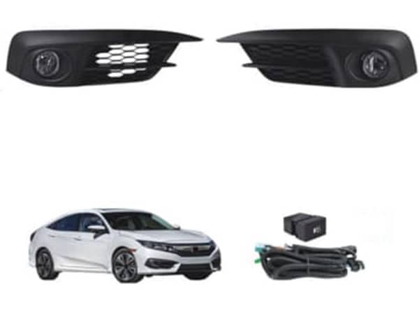 Pentair Fog Light for Honda Civic 2016-2022 - Model LF V HD671, H16-12V-19W Bulb