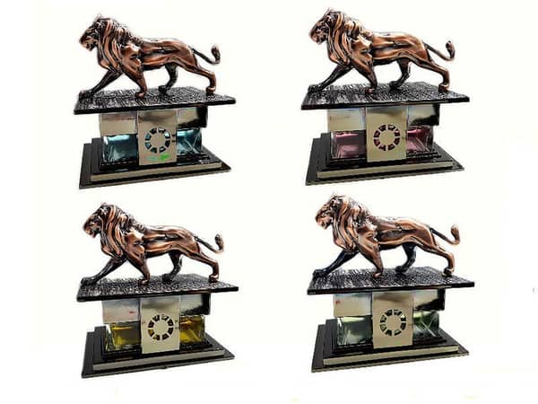 Lion Shape Bottle Car Perfume