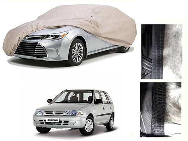 Suzuki Cultus 2007-2017 PVC Cotton Car Top Cover