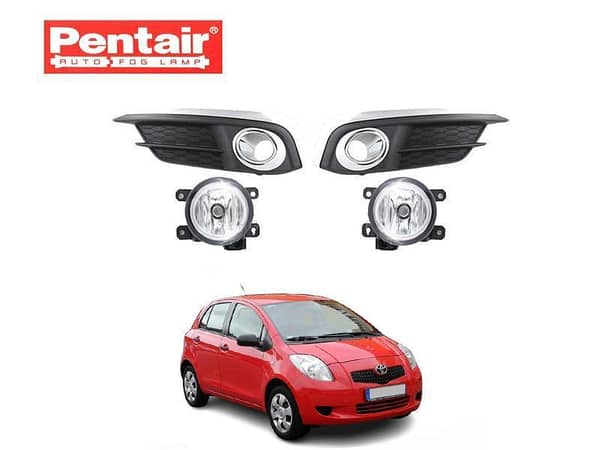 Pentair Fog Light LF V TY222 for 2009 Toyota Vitz with H16-12V-19W Bulb