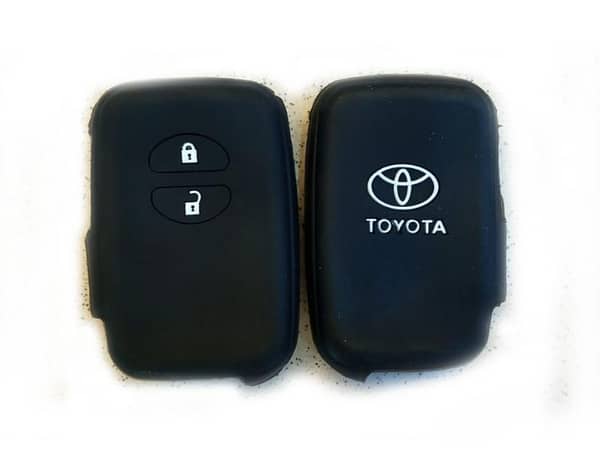 Toyota Prius 2009-2015 Push Start Soft Silicone Key Cover Black