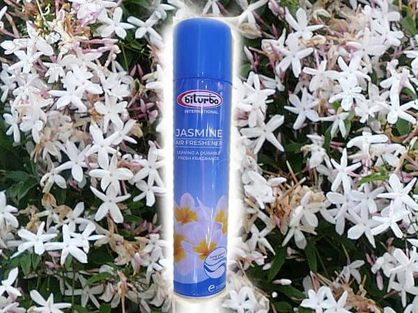 Biturbo Jasmine Air freshener Aerosol Interior Fragrance 300ml