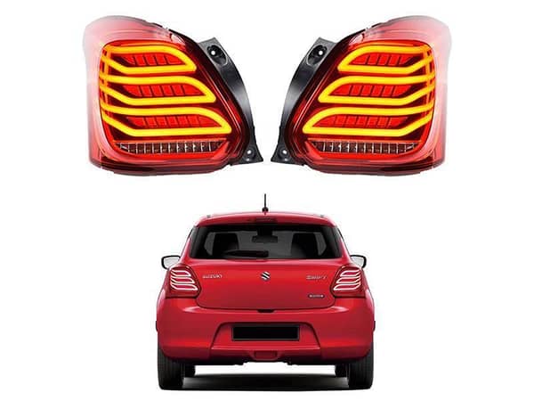 Suzuki Swift 2021-2023 DRL LED Red Backlight Taillight