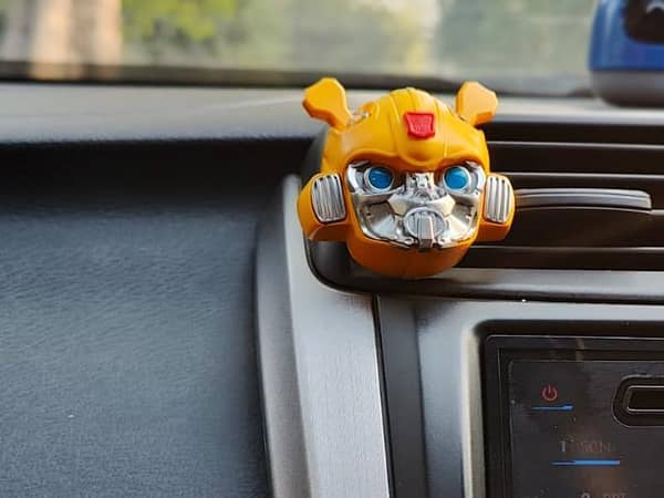 AutoBot Car AC Grill Air Freshener Yellow